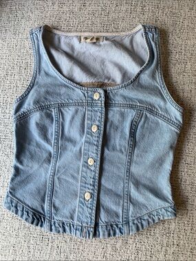 Madewell Denim Corset Tank